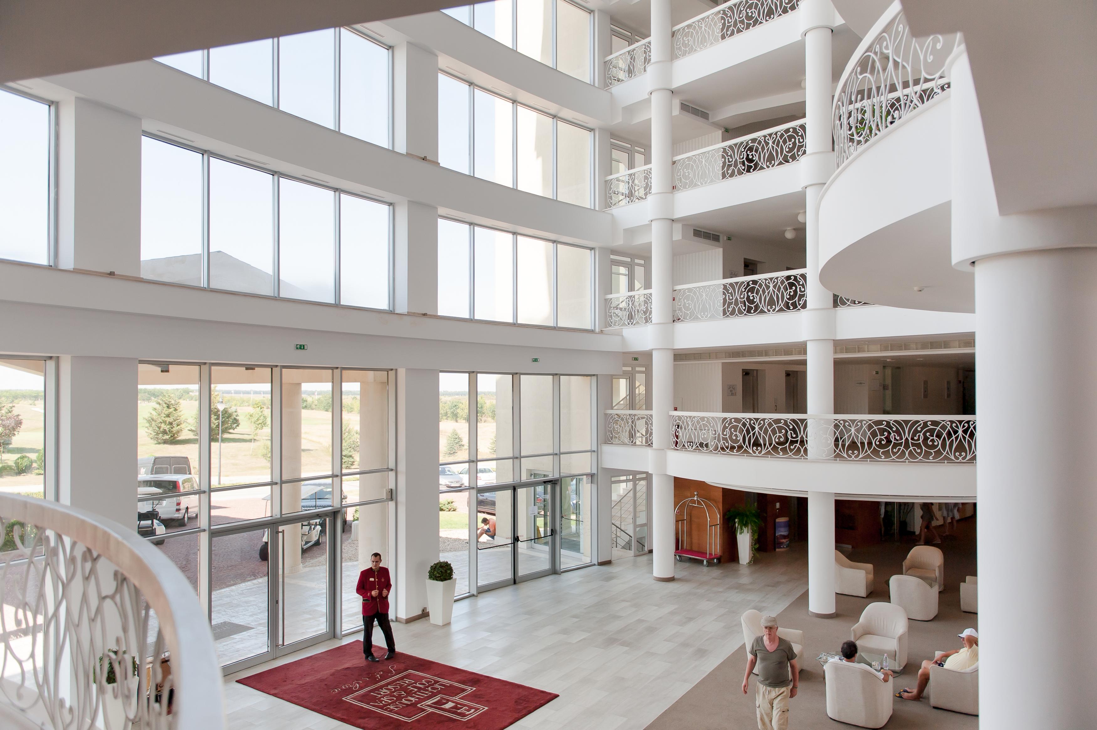 Lighthouse Golf & Spa Hotel Balchik Exterior photo Lobby of the hotel